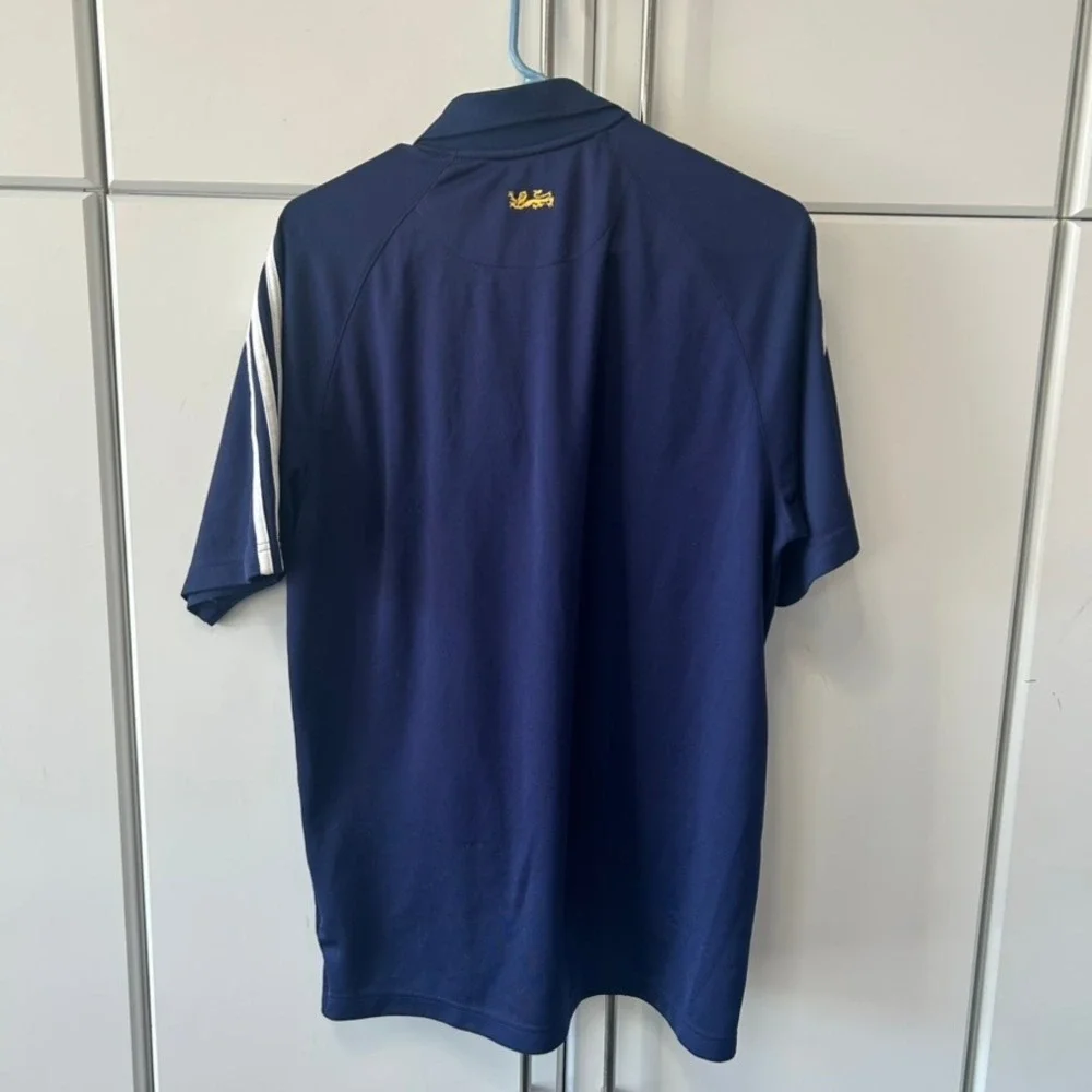 Adidas British & Irish Lions 2005 New Zealand Tour Rugby Polo Shirt Navy Blue XL